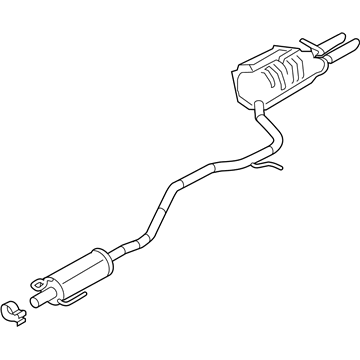 Ford 9E5Z-5230-L Muffler & Pipe