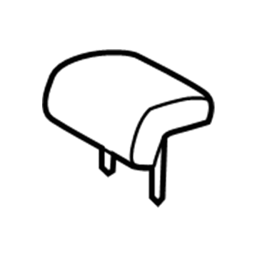 Lexus 71960-60461-C4 HEADREST Assembly, RR Se
