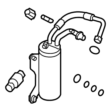 Ford GC2Z-19C836-D Drier
