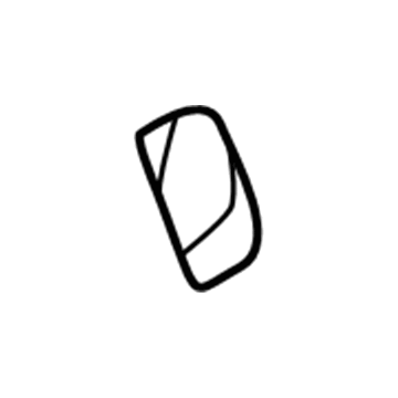 Nissan 72782-3NF0B SPACER-Windshield Lower MOULDING