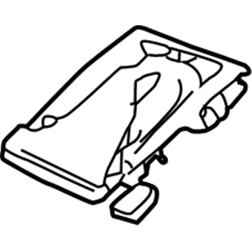 Infiniti 96327-9Y000 Base Assy-Inside Mirror