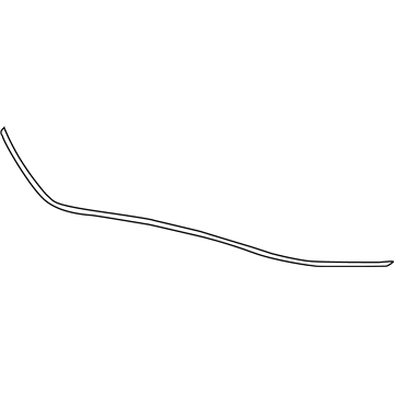 Nissan 72782-3NF0A SPACER-Windshield TEFLON Tape