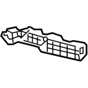 Lexus 52575-0E020 Retainer, Rear Bumper Side, RH