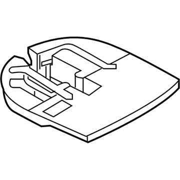 Nissan 84975-5RL0A Box Assy-Luggage Floor, Center