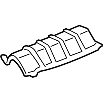 Honda 74601-SDC-A00 Plate, Floor Heat Baffle