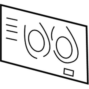 GM 20926659 Warning Label