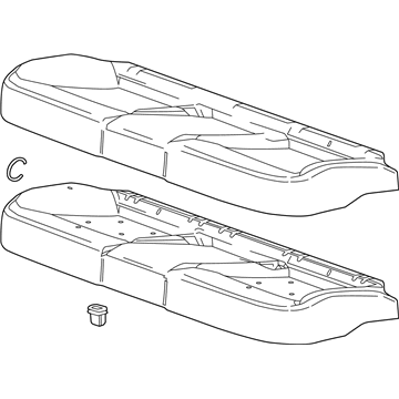 GM 22992637 Cushion Assembly