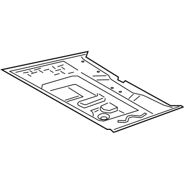 BMW 41-00-7-470-189 Front Trunk Floor