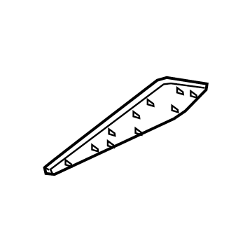 Hyundai 84690-S2AA0-NNB GARNISH ASSY-CONSOLE, LH