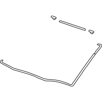 Acura 04731-STK-A00 Rubber Set, Front Windshield Dam
