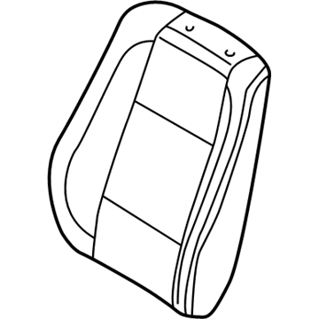BMW 52-10-8-234-900 Backrest Cover