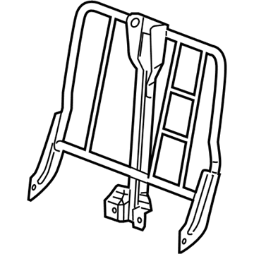 GM 19127764 Seat Back Frame