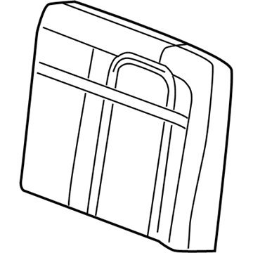GM 19128183 Seat Back Pad