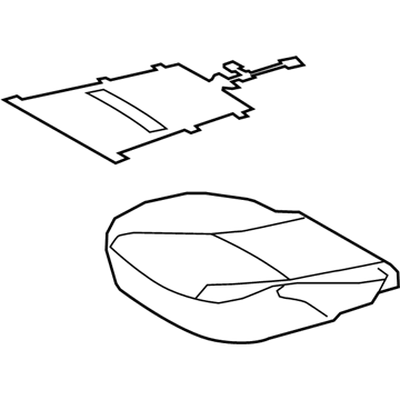 Toyota 71072-47320-G2 Cushion Cover