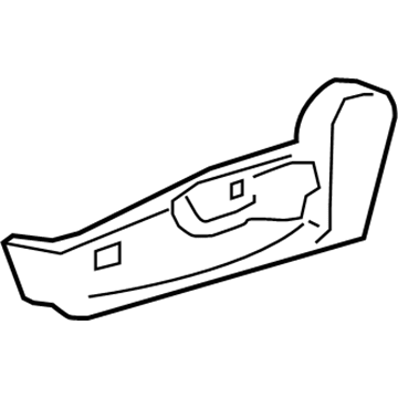 Toyota 71812-47070-C0 Cushion Shield
