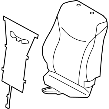 Toyota 71074-47220-B3 Seat Back Cover