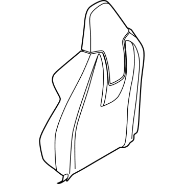 BMW 52-10-8-077-026 REAR PANEL