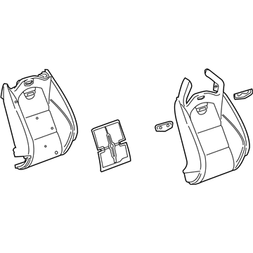 GM 23350813 Seat Back Assembly