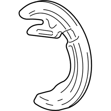 Ford F7UZ-2212-AA Backing Plate