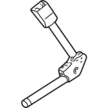 Ford 6S4Z-6161203-A Buckle End