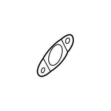 Acura 19412-P8A-A02 Gasket, Rear Water Passage (Nippon Leakless)