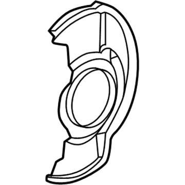 Honda 45255-SDA-000 Splash Guard, Front (15")