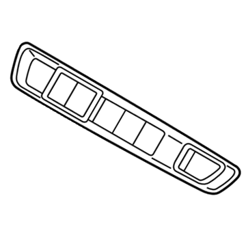 BMW 61-31-9-262-719 Operating Unit, Centre Console