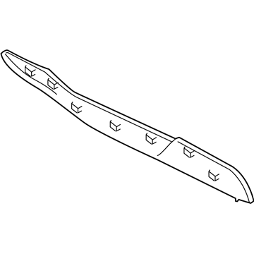 BMW 51-16-9-278-727 Trim Panel, Centre Console, Left