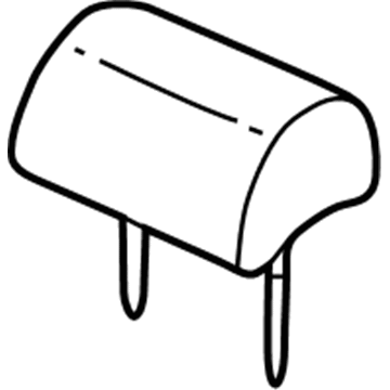 BMW 52-20-7-045-414 Headrest Leather