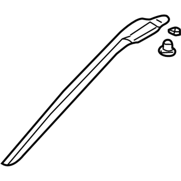 Honda 73152-S9A-003 Garnish Assy., R. FR. Windshield Side