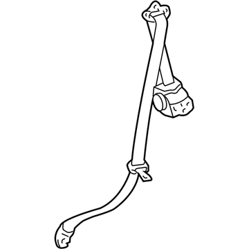 Toyota 73360-21081-C0 Belt & Retractor