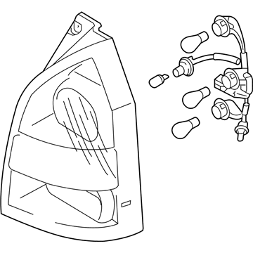 Kia 924011F570 Lamp Assembly-Rear Combination