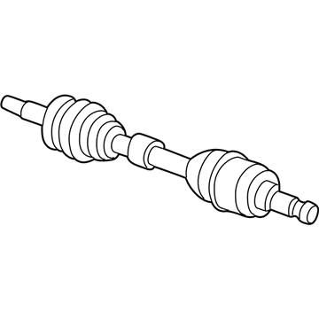 Mopar 5017654AA Axle Shaft Left