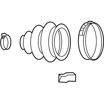 Mopar 4797700 Boot Kit-Half Shaft