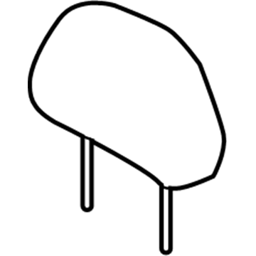 Kia 887001M550AF1 Headrest Assembly-Front Seat