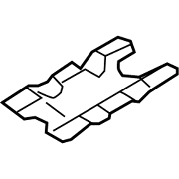 Infiniti 11113-ZK61A Plate-BAFFLE, Oil Pan