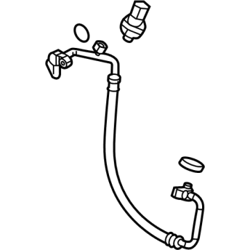 Honda 80315-3W0-A01 HOSE, DISCHARGE