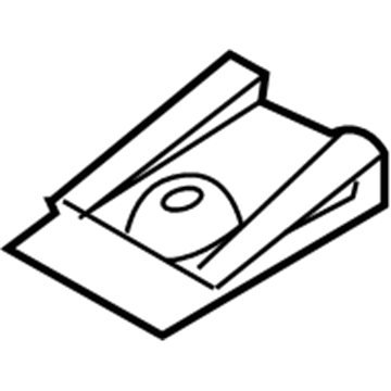 BMW 07-14-7-154-447 C-Clip Nut, Self-Locking