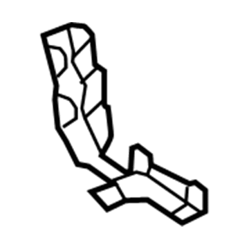 Lexus 58315-78020 Extension, Rear Floor