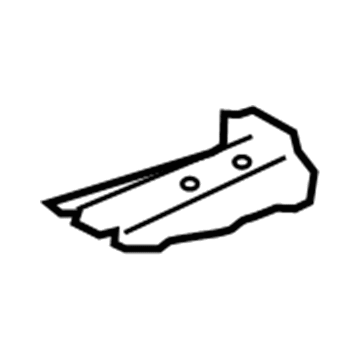 Lexus 58363-0R011 Reinforcement, Rear Floor
