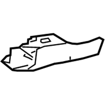 Lexus 58319-78010 Plate, Sub Floor