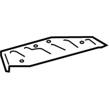 Lexus 58313-0R010 Panel, Rear Floor Side