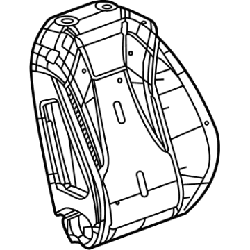 GM 84918365 Seat Back Pad