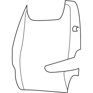 Mopar 5LT84DX9AB Rear Seat Back Cover