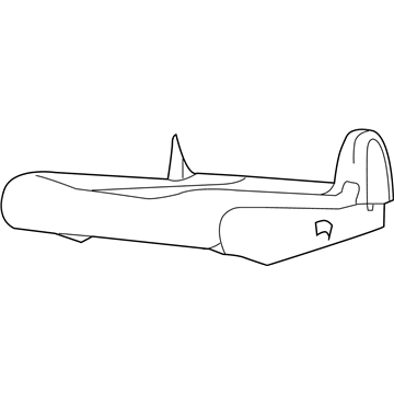 Mopar 5LJ66DX9AC Rear Seat Cushion Cover