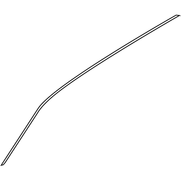 Nissan 73852-1JA1A Moulding-Roof Drip, RH