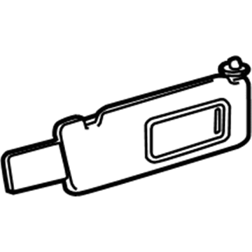 Toyota 74310-35A00-B0 Sunvisor