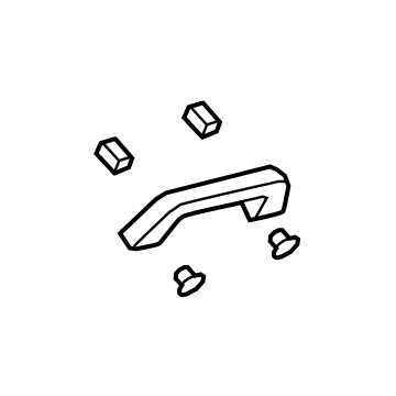 Acura 83240-TGV-A11ZA Grab Rail (Alluring Ecru)