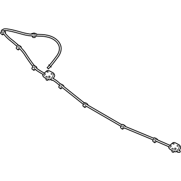 BMW 61-66-7-350-651 Nozzle Chain, Windscreen Washer System