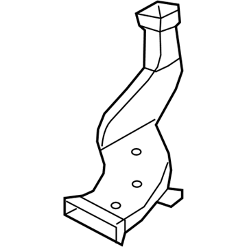 Kia 97370G5000 Duct-Rear Heating, RH